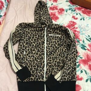 Palm angels zip up hoodie